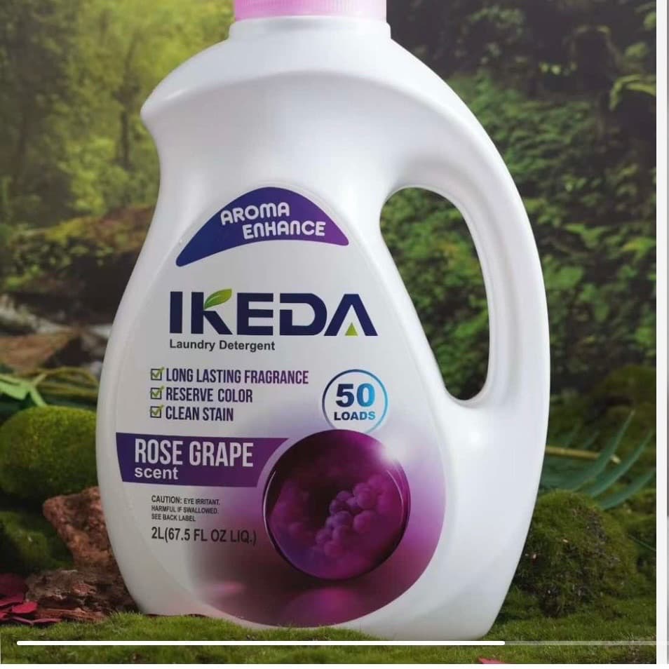 Ikeda Rose Grape Laundry Detergent 2L